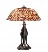  230385 - 30" High Fishscale Table Lamp