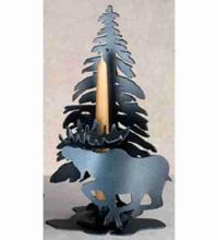  23090 - Moose on the Loose Candle Holder