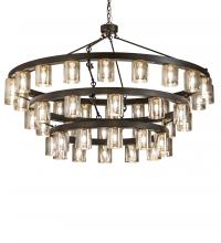  231475 - 70" Wide Loxley Horizon Ring 44 Light Three Tier Chandelier..