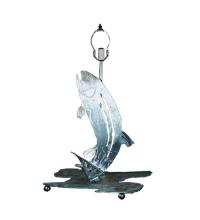 Meyda Blue 23526 - 13.5"H Leaping Trout Base