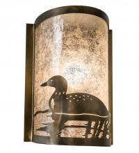  235600 - 8" Wide Loon Left Wall Sconce