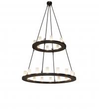  237115 - 54" Wide Loxley 24 Light Two Tier Chandelier