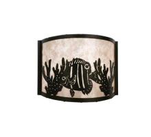  23825 - 11" Wide Tropical Fish Wall Sconce