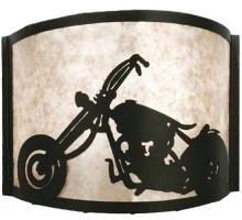  23826 - 12"W Motorcycle Wall Sconce