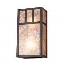 Meyda Blue 239366 - 6.5" Wide Hyde Park Double Bar Mission Wall Sconce