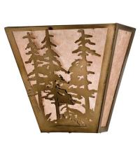  23937 - 13"W Tall Pines Wall Sconce