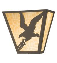  23952 - 13"W Strike of the Eagle Wall Sconce
