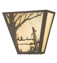  23954 - 13"W Quiet Pond Wall Sconce