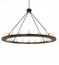  241212 - 60" Wide Loxley 20 Light Chandelier