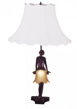  24172 - 17"H Silhouette 30's Lady Accent Lamp