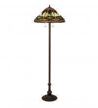  242786 - 60" High Tiffany Dragonfly Floor Lamp