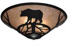 Meyda Blue 243087 - 22" Wide Bear on the Loose Flushmount