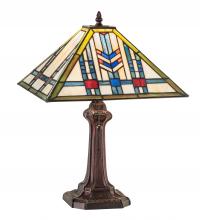Meyda Blue 244281 - 18.5" High Prairie Wheat Table Lamp