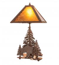  244667 - 21" High Lone Bear Table Lamp