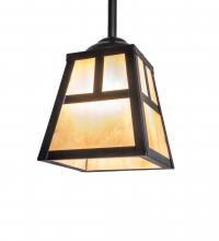 Meyda Blue 246798 - 6" Square "T" Mission Mini Pendant