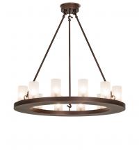  247663 - 36" Wide Loxley 12 Light Chandelier