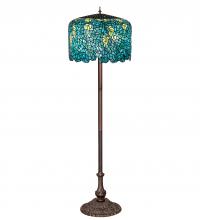  252160 - 62" High Tiffany Wisteria Floor Lamp