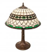 Meyda Blue 253627 - 23" High Tiffany Roman Table Lamp
