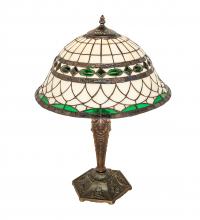Meyda Blue 253629 - 23" High Tiffany Roman Table Lamp