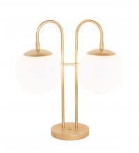  254472 - 21" High Bola Deux 2 Light Table Lamp