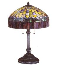 Meyda Blue 26322 - 24"H Tiffany Candice Table Lamp