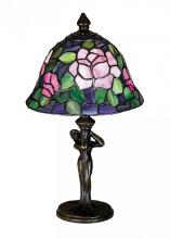  26488 - 12"H Tiffany Rosebush Mini Lamp