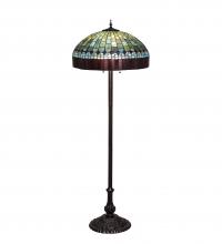 Meyda Blue 26491 - 62" High Tiffany Candice Floor Lamp