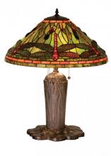  26680 - 25"H Tiffany Dragonfly Table Lamp