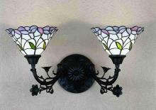  27391 - 12.5" Wide Daffodil Bell 2 Light Wall Sconce