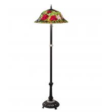  27821 - 62" High Tiffany Rosebush Floor Lamp