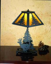 Meyda Blue 28273 - 14"H Lone Deer Accent Lamp