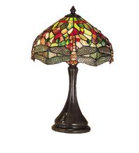  28460 - 18"H Tiffany Hanginghead Dragonfly Accent Lamp