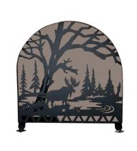  28735 - 30"W X 30"H Moose Creek Arched Fireplace Screen