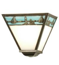  29114 - 9"W Sailboat Wall Sconce
