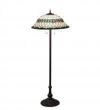  31975 - 62" High Tiffany Roman Floor Lamp