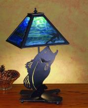  32566 - 21"H Leaping Bass Table Lamp