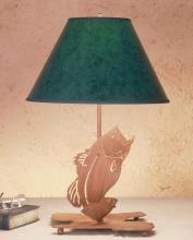 32582 - 13.5"H Leaping Bass Table Lamp