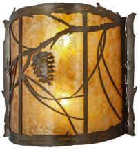  32826 - 15"W Whispering Pines Wall Sconce