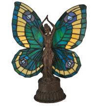  48019 - 17"H Butterfly Lady Accent Lamp
