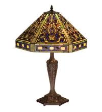 Meyda Blue 48832 - 23.5"H Tiffany Elizabethan Table Lamp
