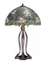  52172 - 30"H Trillium & Violet Table Lamp
