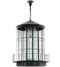  66801 - 28.5"W Lighthouse Lantern Pendant
