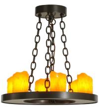  69637 - 18" Wide Loxley 6 Light Chandelier