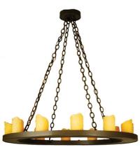  69638 - 36"W Loxley 12 LT Chandelier