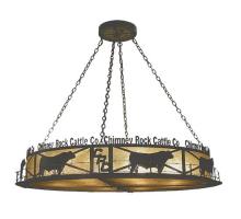  73485 - 60"L Personalized Chimney Rock Inverted Pendant