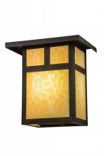  73550 - 12" Wide Hyde Park T Mission Wall Sconce