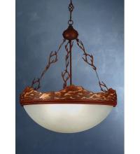  78124 - 25" Wide Waves Inverted Pendant