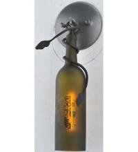  81230 - 3"W Tuscan Vineyard Custom Etched Wine Bottle Wall Sconce