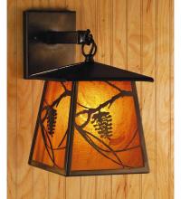  81344 - 7"W Whispering Pines Hanging Wall Sconce