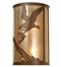  81493 - 12"W Strike of the Eagle Wall Sconce